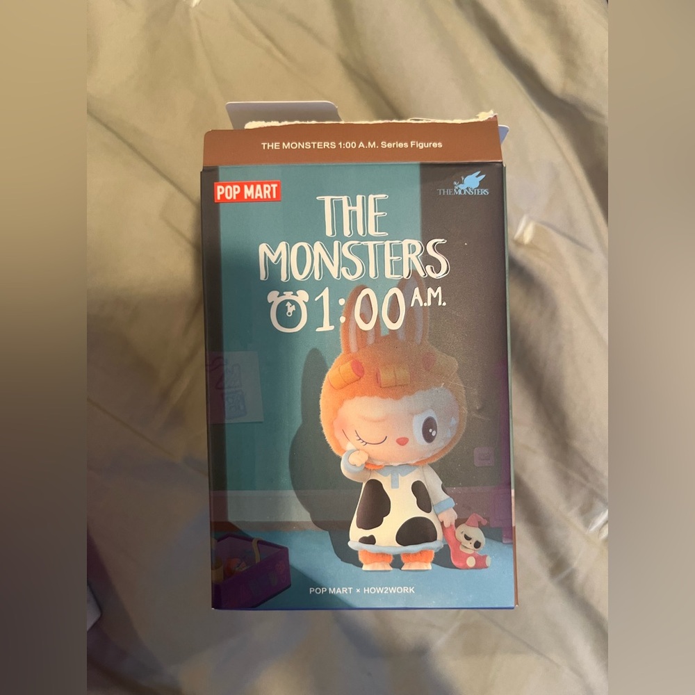Pop Mart The Monsters 01:00 A.M. Series Figure confirmed "reading time"